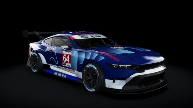 Ford Mustang GT3 2024 для Assetto Corsa
