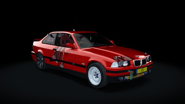 BMW E36 Wheeelie Beater TIResArpi для Assetto Corsa