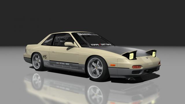 Nissan Silvia S13 Onevia Eskuko для Assetto Corsa