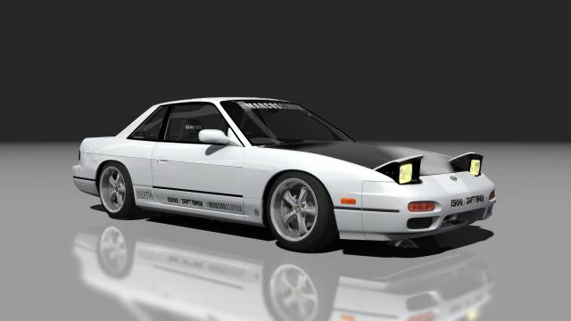 Nissan Silvia S13 Onevia Eskuko для Assetto Corsa