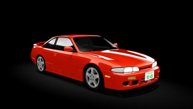 0Nissan Silvia S14 K’S Type S Aero для Assetto Corsa