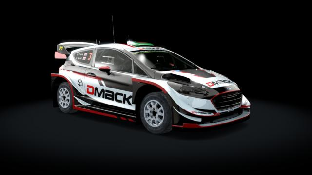 Ford Fiesta 2017 WRC для Assetto Corsa