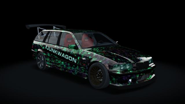 Junkwagon BMW E36 TalaberTIResArpi for Assetto Corsa