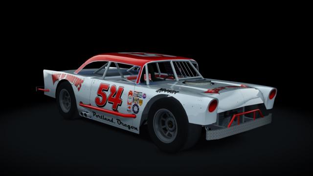 Chevrolet Chevy Nascar 1955 для Assetto Corsa
