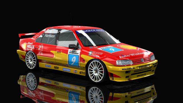 GrA Peugeot 405 Mi16 ST 1992 for Assetto Corsa