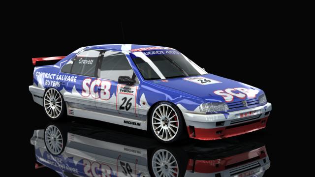 GrA Peugeot 405 Mi16 ST 1992 for Assetto Corsa