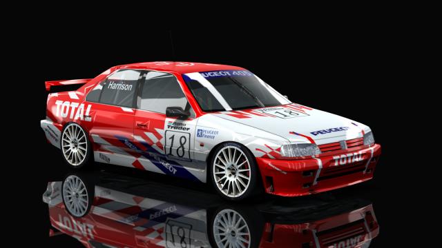 GrA Peugeot 405 Mi16 ST 1992 for Assetto Corsa