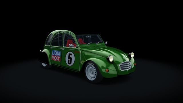 Citroen 2cv 70 race hellie