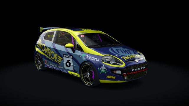 Abarth Punto Competizione 2012 for Assetto Corsa