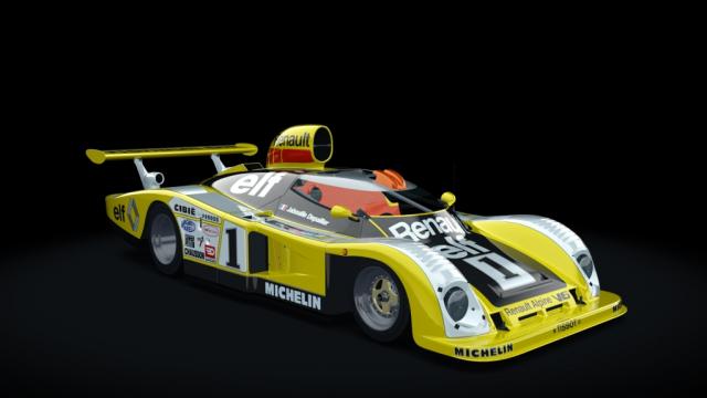 Alpine-Renault A442B 1977 для Assetto Corsa