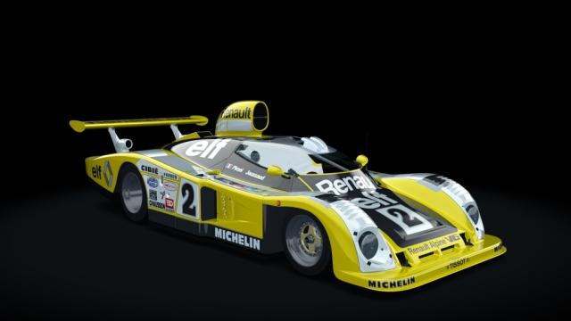 Alpine-Renault A442B 1977 для Assetto Corsa