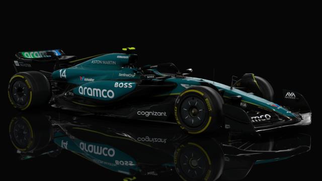 Aston Martin AMR24 для Assetto Corsa