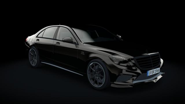 Mercedes-Benz 2015 S65 4matic для Assetto Corsa