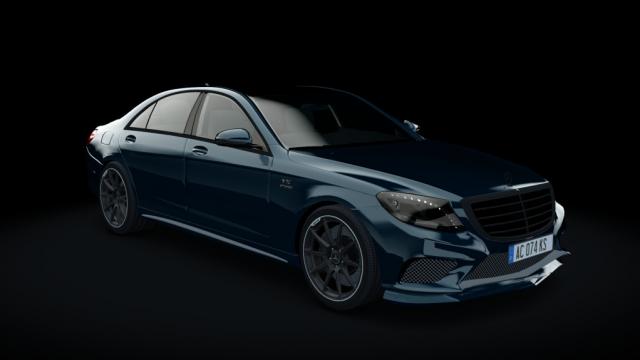 Mercedes-Benz 2015 S65 4matic для Assetto Corsa