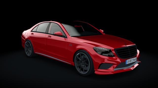 Mercedes-Benz 2015 S65 4matic для Assetto Corsa