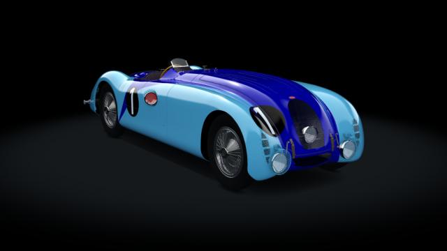 Bugatti type 57G (1937) для Assetto Corsa
