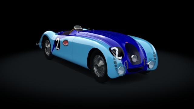 Bugatti type 57G (1937) для Assetto Corsa