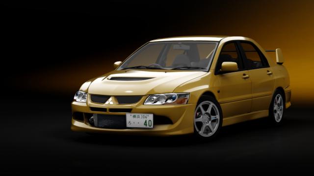 Mitsubishi Lancer Evolution VIII GSR для Assetto Corsa