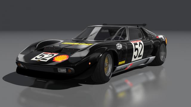 Lamborghini Miura P400 SVR для Assetto Corsa