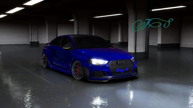 Swift Shift Dray Audi RS3 для Assetto Corsa