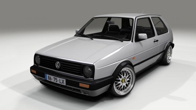 Volkswagen Golf Mk2 GTD Swap 1.9TDi 110HP для Assetto Corsa