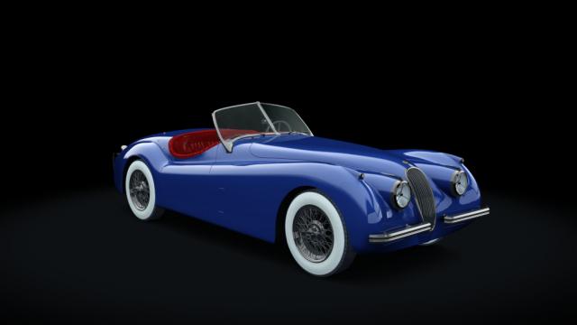 Jaguar XK120 для Assetto Corsa