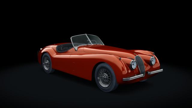 Jaguar XK120 для Assetto Corsa