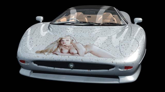 Jaguar XJ220 GlowFish для Assetto Corsa