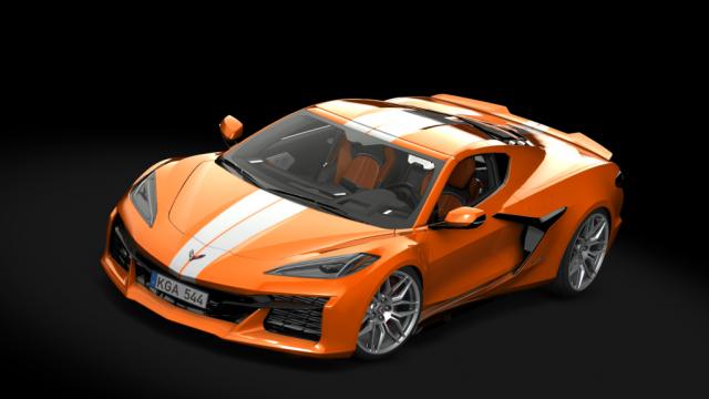 Chevrolet Corvette C8 Z06 3LZ Coupe 2023 (EU) для Assetto Corsa