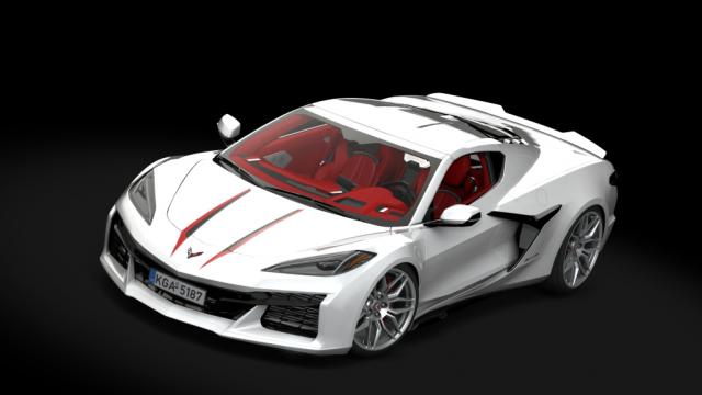 Chevrolet Corvette C8 Z06 3LZ Coupe 2023 (EU) для Assetto Corsa