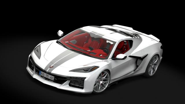 Chevrolet Corvette C8 Z06 3LZ Coupe 2023 (EU) для Assetto Corsa