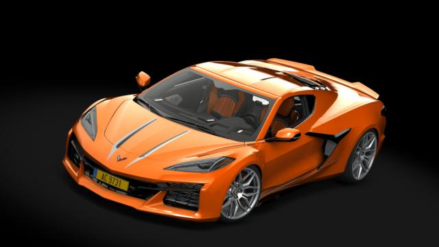 Chevrolet Corvette C8 Z06 3LZ Coupe 2023 (EU) для Assetto Corsa