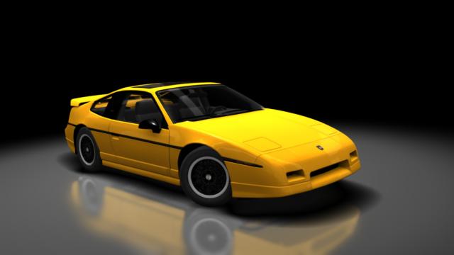 Ponatic Fiero GT 1988 для Assetto Corsa