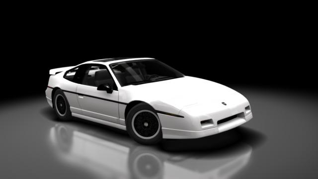 Ponatic Fiero GT 1988 для Assetto Corsa