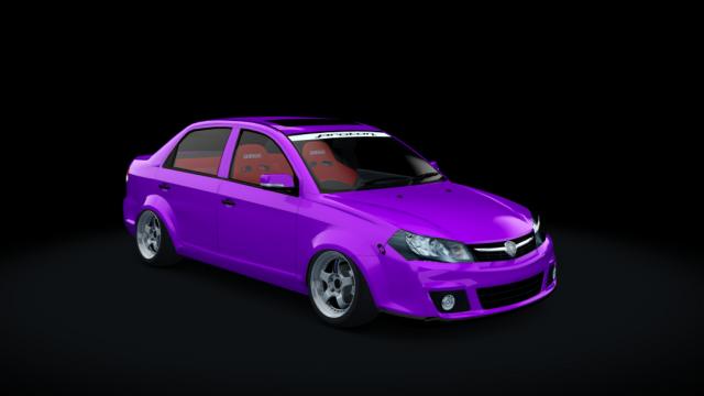 Kam’s Proton Saga FLX для Assetto Corsa