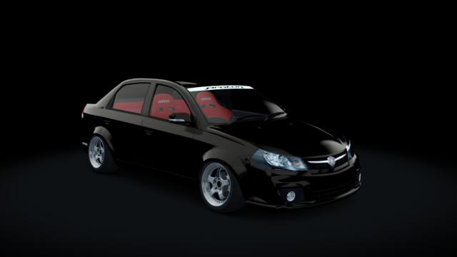 Kam’s Proton Saga FLX для Assetto Corsa