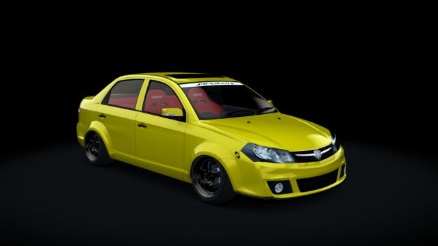 Kam’s Proton Saga FLX для Assetto Corsa