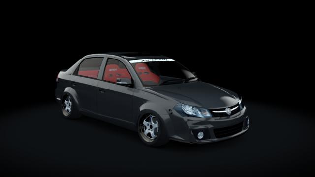 Kam’s Proton Saga FLX для Assetto Corsa