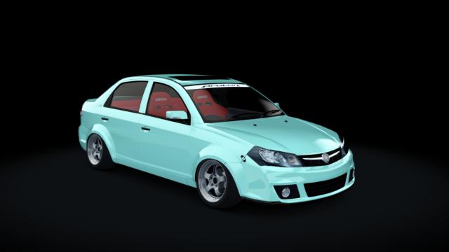 Kam’s Proton Saga FLX для Assetto Corsa