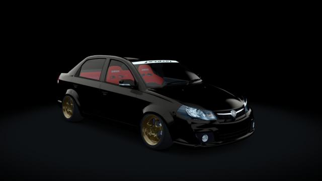 Kam’s Proton Saga FLX для Assetto Corsa