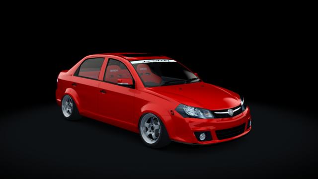 Kam’s Proton Saga FLX для Assetto Corsa