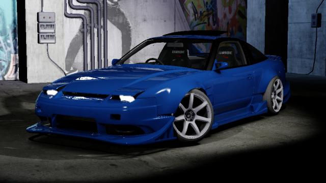 Gusto Nissan 180sx Origin AgreesiveLine for Assetto Corsa