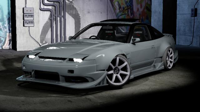 Gusto Nissan 180sx Origin AgreesiveLine for Assetto Corsa