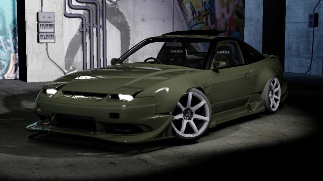 Gusto Nissan 180sx Origin AgreesiveLine for Assetto Corsa