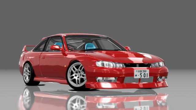 Nissan Silvia s14 kouki MadZ для Assetto Corsa