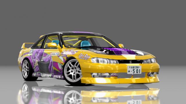 Nissan Silvia s14 kouki MadZ для Assetto Corsa