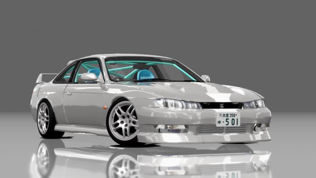 Nissan Silvia s14 kouki MadZ для Assetto Corsa
