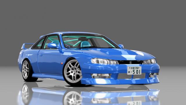 Nissan Silvia s14 kouki MadZ для Assetto Corsa