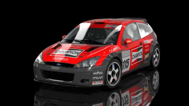 WRC Ford Focus RS 2001 для Assetto Corsa