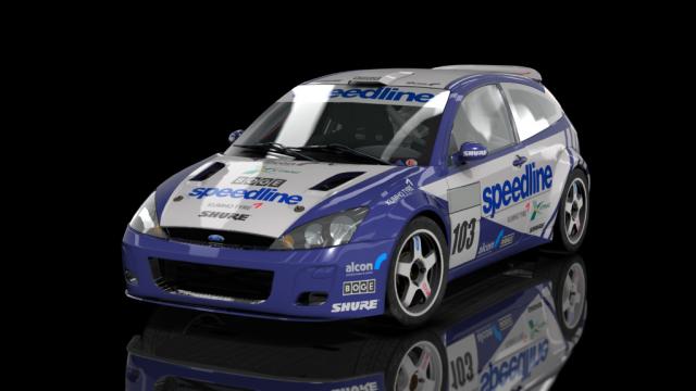 WRC Ford Focus RS 2001 для Assetto Corsa